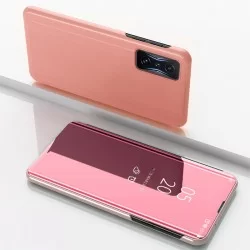 Zrcadlové pouzdro na Xiaomi POCO F4 GT-Růžový lesk