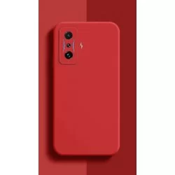 Liquid silikonový obal na Xiaomi POCO F4 GT | Eco-Friendly-Červená
