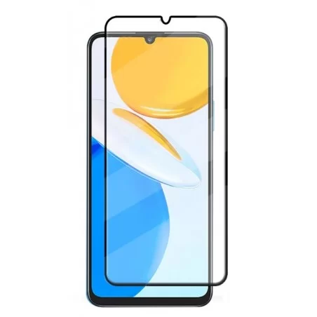 Tvrzené ochranné sklo s černými okraji na mobil Huawei Nova Y70