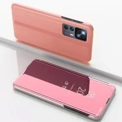 Zrcadlové pouzdro na Xiaomi 12T-Růžový lesk