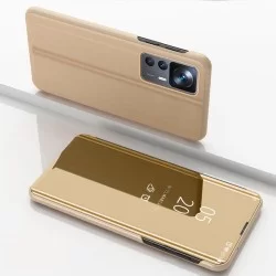 Zrcadlové pouzdro na Xiaomi 12T-Zlatý lesk