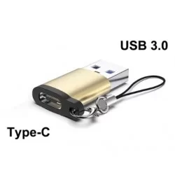 Adaptér USB-C na USB 3.0-Zlatá