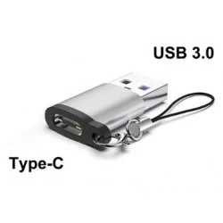 Adaptér USB-C na USB 3.0-Stříbrná