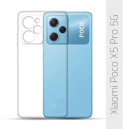 Obal na Xiaomi Poco X5 Pro 5G | Průhledný pružný obal