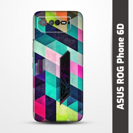 Pružný obal na ASUS ROG Phone 6D s motivem Colormix