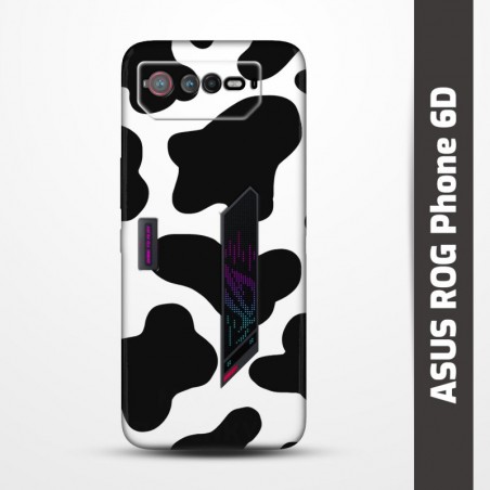 Pružný obal na ASUS ROG Phone 6D s motivem Cow