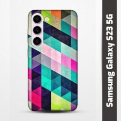 Pružný obal na Samsung Galaxy S23 5G s motivem Colormix