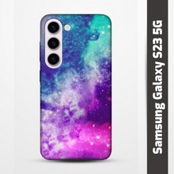 Pružný obal na Samsung Galaxy S23 5G s motivem Vesmír