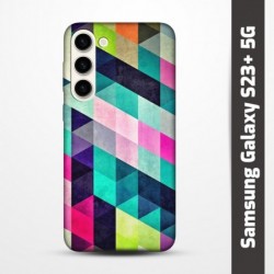 Pružný obal na Samsung Galaxy S23+ 5G s motivem Colormix