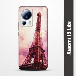 Pružný obal na Xiaomi 13 Lite s motivem Paris