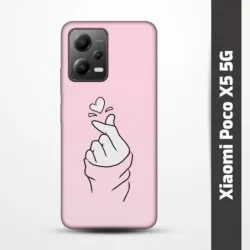 Pružný obal na Xiaomi Poco X5 5G s motivem Lusknutí