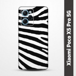 Pružný obal na Xiaomi Poco X5 Pro 5G s motivem Zebra