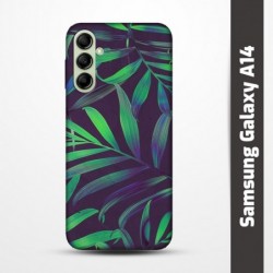 Pružný obal na Samsung Galaxy A14 s motivem Jungle