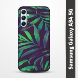 Pružný obal na Samsung Galaxy A34 5G s motivem Jungle