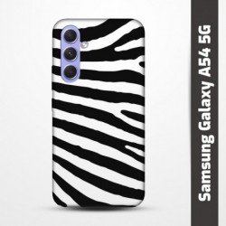 Pružný obal na Samsung Galaxy A54 5G s motivem Zebra