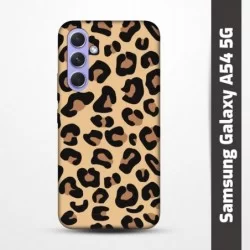 Pružný obal na Samsung Galaxy A54 5G s motivem Gepard