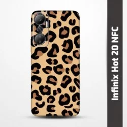 Pružný obal na Infinix Hot 20 NFC s motivem Gepard