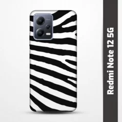 Pružný obal na Redmi Note 12 5G s motivem Zebra