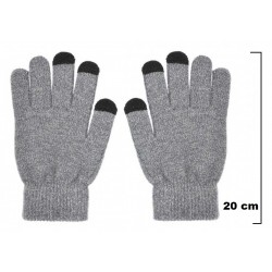 Univerzální dotykové rukavice-Šedá