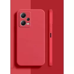 Liquid silikonový obal na Xiaomi Redmi Note 12 5G | Eco-Friendly-Červená