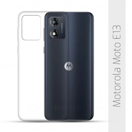 Obal na Motorola Moto E13 | Průhledný pružný obal