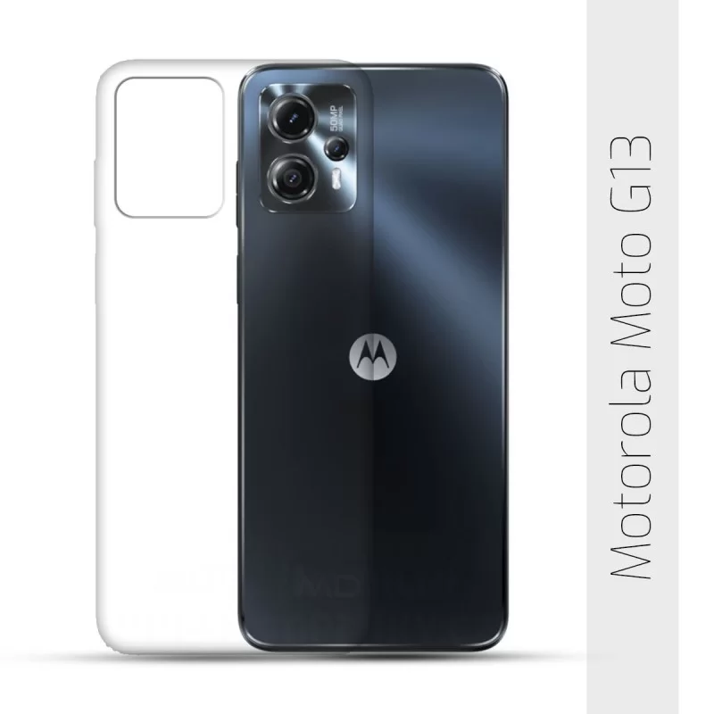 Obal na Motorola Moto G13 | Průhledný pružný obal