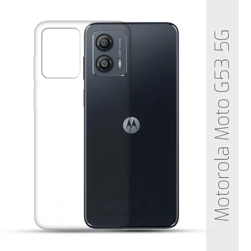 Obal na Motorola Moto G53 5G | Průhledný pružný obal