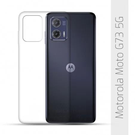 Obal na Motorola Moto G73 5G | Průhledný pružný obal