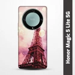 Pružný obal na Honor Magic 5 Lite 5G s motivem Paris