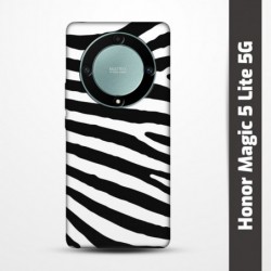 Pružný obal na Honor Magic 5 Lite 5G s motivem Zebra
