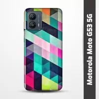 Pružný obal na Motorola Moto G53 5G s motivem Colormix