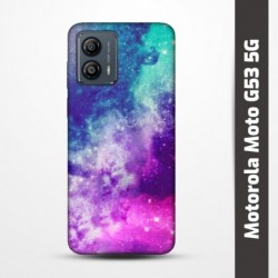 Pružný obal na Motorola Moto G53 5G s motivem Vesmír