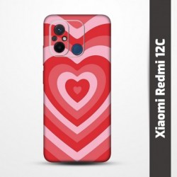 Pružný obal na Xiaomi Redmi 12C s motivem Srdce