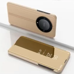 Zrcadlové pouzdro na Honor Magic5 Lite 5G-Zlatý lesk