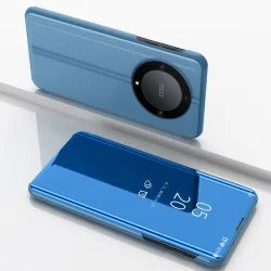 Zrcadlové pouzdro na Honor Magic5 Lite 5G-Modrý lesk