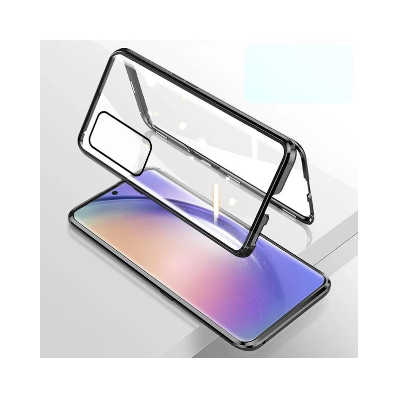 Magnetický kryt 360° s tvrzenými skly na Samsung Galaxy A54 5G