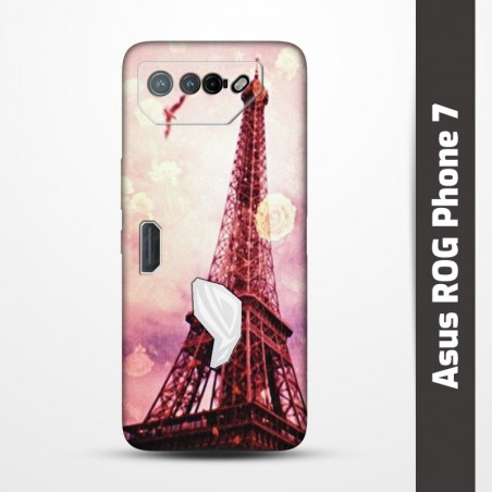 Pružný obal na Asus ROG Phone 7 s motivem Paris