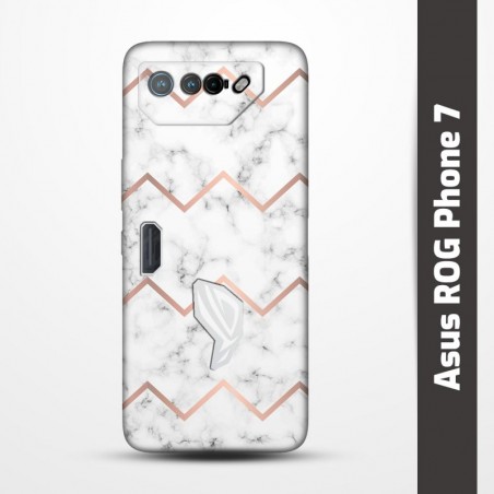 Obal na Asus ROG Phone 7 s potiskem-Bílý mramor