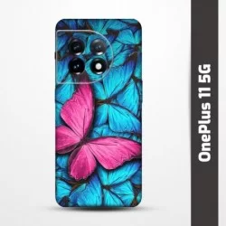 Obal na OnePlus 11 5G s potiskem-Modří motýli