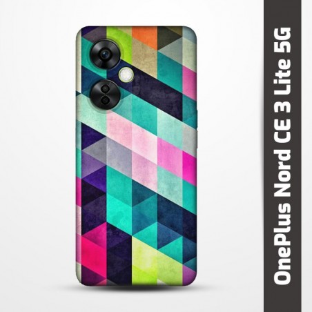 Pružný obal na OnePlus Nord CE 3 Lite 5G s motivem Colormix