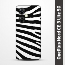 Pružný obal na OnePlus Nord CE 3 Lite 5G s motivem Zebra