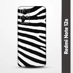 Pružný obal na Redmi Note 12s s motivem Zebra