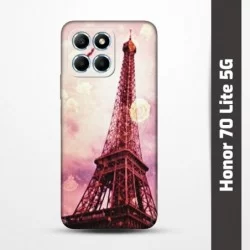 Pružný obal na Honor 70 Lite 5G s motivem Paris