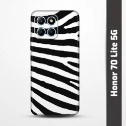 Pružný obal na Honor 70 Lite 5G s motivem Zebra