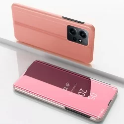 Zrcadlové pouzdro na Xiaomi Redmi Note 12-Růžový lesk