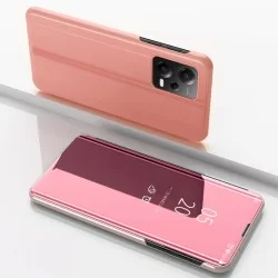 Zrcadlové pouzdro na Xiaomi Redmi Note 12 Pro+ 5G-Růžový lesk