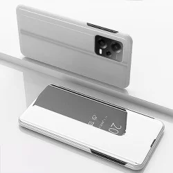 Zrcadlové pouzdro na Xiaomi Poco X5 5G-Stříbrný lesk