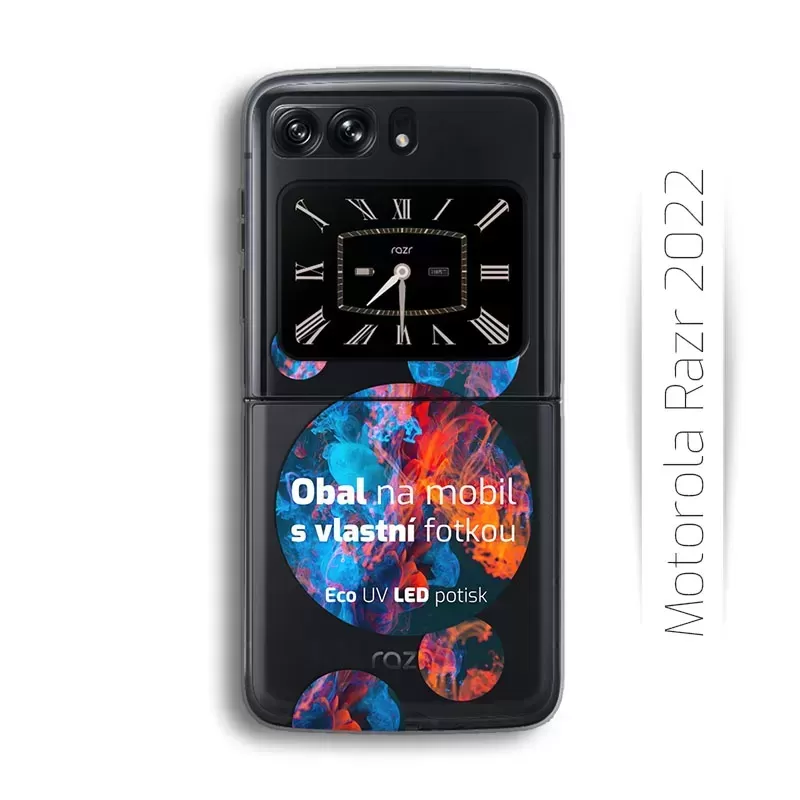 Vlastní obal na Motorola Razr 2022 | PU obal s vlastní fotkou