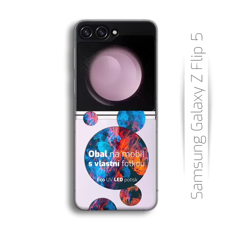 Vlastní obal na Samsung Galaxy Z Flip 5 | TPU obal s vlastní fotkou