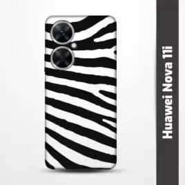 Pružný obal na Huawei Nova 11i s motivem Zebra